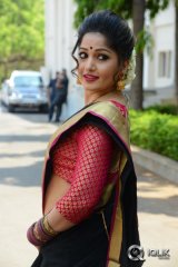 Madhavi Latha at Anushtanam Movie Audio Launch